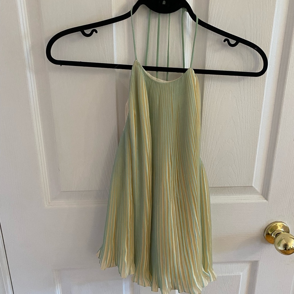 Kimchi blue open back shirt
